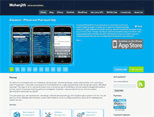 Tablet Screenshot of mohanjith.com